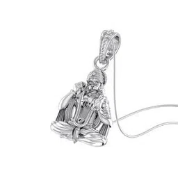 akshat sapphire 925 Silver God Hanuman Chain Pendant-picture-20