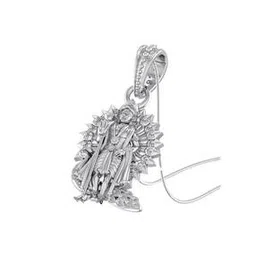 akshat sapphire Sterling Silver Lord Hanuman Pendant-picture-44