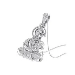 akshat sapphire Sterling Silver God Hanuman Chain Pendant-picture-39