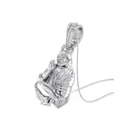 akshat sapphire Sterling Silver Sai Baba Pendant with Chain-picture-39