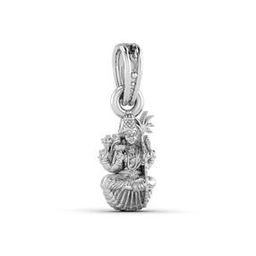 akshat sapphire Sterling Silver Lalitha Parameswari Pendant with Chain-picture-41