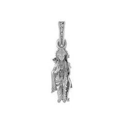 akshat sapphire Sterling Silver Lord Ram Ji Chain Pendant-picture-25
