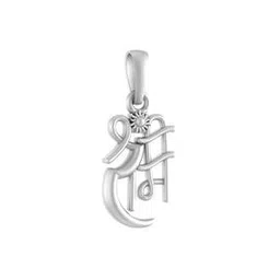 akshat sapphire Sterling Silver God Ram Ji chain Pendant-picture-15