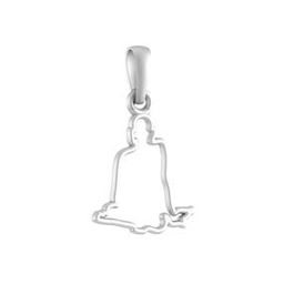 akshat sapphire Sterling Silver Swami Samarth Chain Pendant-picture-25