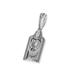 akshat sapphire Sterling Silver Tirupati BalaJi Pendant with Chain-picture-44