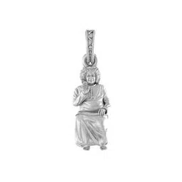 akshat sapphire Sterling Silver Sathya Sai Baba Pendant-picture-13