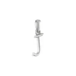 akshat sapphire Sterling Silver Name Alphabet Pendant with Chain-picture-24