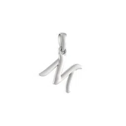 akshat sapphire 925 Silver Name alphabet chain pendant-picture-15