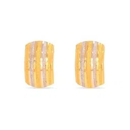Women Yellow Gold Hoop Earrings-image-10