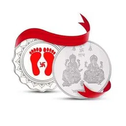 kundan Set of 2 Pure Silver Lakshmi Coins-picture-23