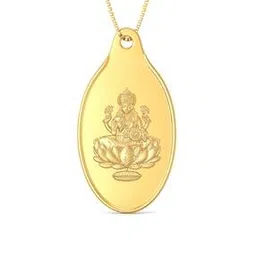 joyalukkas 2gm 24Kt(999) Goddess Lakshmi Gold Coin Pendant-picture-53