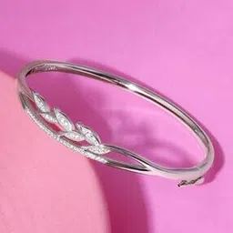 giva Sterling Silver Leaf Centerpiece Bracelet-picture-27