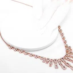 giva Sterling Silver Stone-Studded Necklace-picture-35