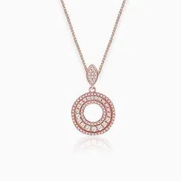 giva Rose Gold Classic Pendant with Link Chain-picture-46