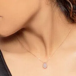 giva Sterling Silver Rose Gold-Plated Pendant with Chain-picture-21