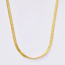 p n gadgil jewellers Men Yellow Gold Coastal Mogambo Chain-picture-36