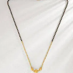 p n gadgil jewellers Women Yellow Gold Beaded Mangalsutra-picture-17