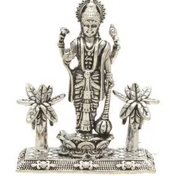 srijagdamba pearls dealer Silver Lord Vishnu Idol-picture-30