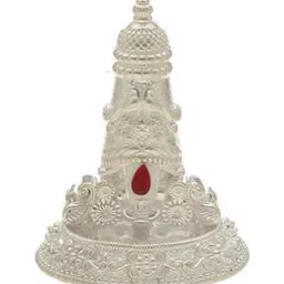 srijagdamba pearls dealer Silver Balaji Mukut Idol-picture-25