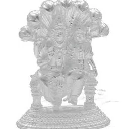 srijagdamba pearls dealer Silver Narashimha Swamy Idol-picture-20