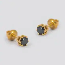 p n gadgil jewellers Women Yellow Gold Stud Earrings-picture-14