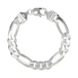 bhima jewels Men Sterling Silver Sachin Chain Bracelet-picture-49
