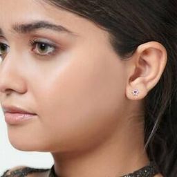 bhima jewels Sterling Silver Stone-Studded Studs-picture-15