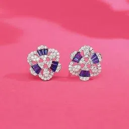 silvostyle by png Women Sterling Silver Celestial Charisma Stud Earrings-picture-40