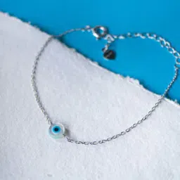 mannash Women Sterling Silver Evil Eye Bracelet-picture-42