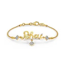 joyalukkas Men Yellow Gold Bhai Bracelet-picture-48