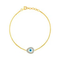 malabar gold & diamonds Women Yellow Gold Evil-Eye Bracelet-picture-43
