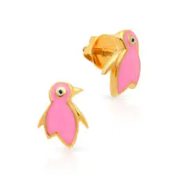 malabar gold & diamonds Women Yellow Gold Bird Stud Earrings-picture-14