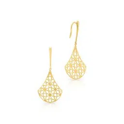 malabar gold & diamonds Women Yellow Gold Drop Earrings-picture-14