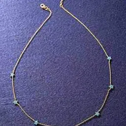 clara Women Sterling Silver Gold-Plated Star Necklace-picture-29