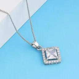 giva Sterling Silver Starlight Sparkle Pendant Chain-picture-31