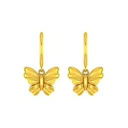 p.c. chandra jewellers Women Yellow Gold Drop Earrings-picture-35