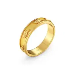 joyalukkas Men Yellow Gold Band Ring-picture-27