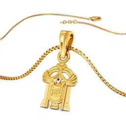 joyalukkas Women Yellow Gold Pendant-picture-18