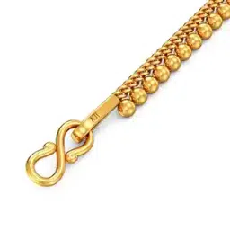 Women Yellow Gold Beaded Chain-image-58