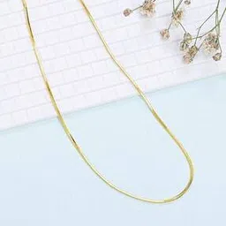 Women Sterling Silver Gold-Plated Chain-image-9