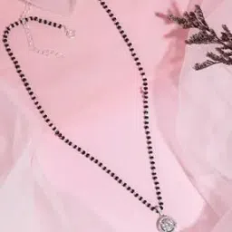 zavya Women Sterling Silver Gleaming Unity Mangalsutra-picture-38
