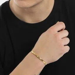 zavya Women Sterling Silver Gold-Plated Bracelet-picture-42