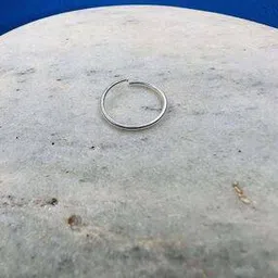 arte Women Oxidized Sterling Silver Nose Pin-picture-37