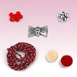 giva Men Sterling Silver Damroo Rakhi Bead DIY Kit-picture-53