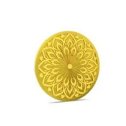 aspect bullion refinery Floral Charm Yellow Gold Coin-picture-17