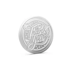 aspect bullion refinery Pure Silver Thank You Coin-picture-45