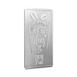 aspect bullion refinery Pure Silver Happy Birthday to You Bar-picture-19