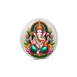 aspect bullion refinery Pure Silver Ganesh Coin-picture-29
