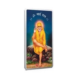 aspect bullion refinery Pure Silver Sai Baba Bar-picture-51