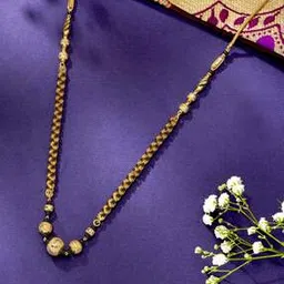 p n gadgil jewellers Women Yellow Gold Modish Bond Modern Mangalsutra-picture-22